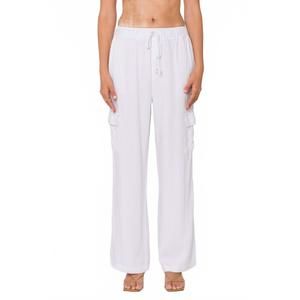 NEW VELVET HEART lynlee drawstring pants in optic white